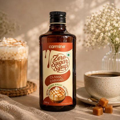 Zero Sugar Syrups | The OG Coffee Starter Pack | Pack of 3 Flavours | 330 g each