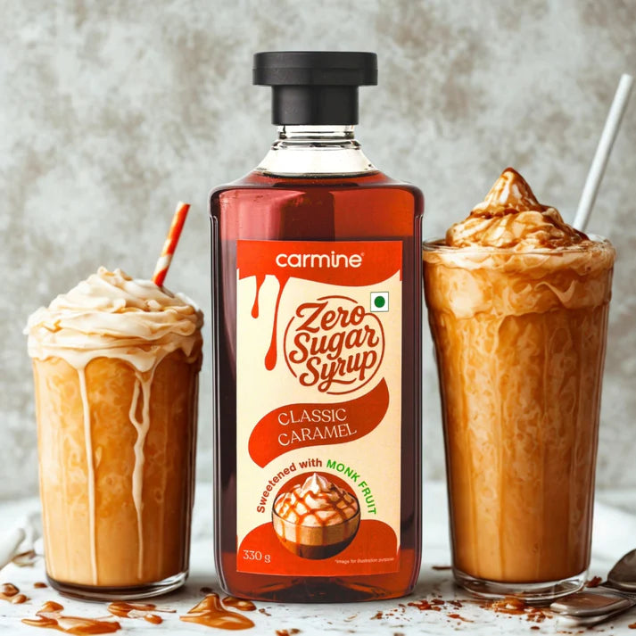 Zero Sugar Syrup - Natural, Plant-Based, Contains Monk Fruit Extract
