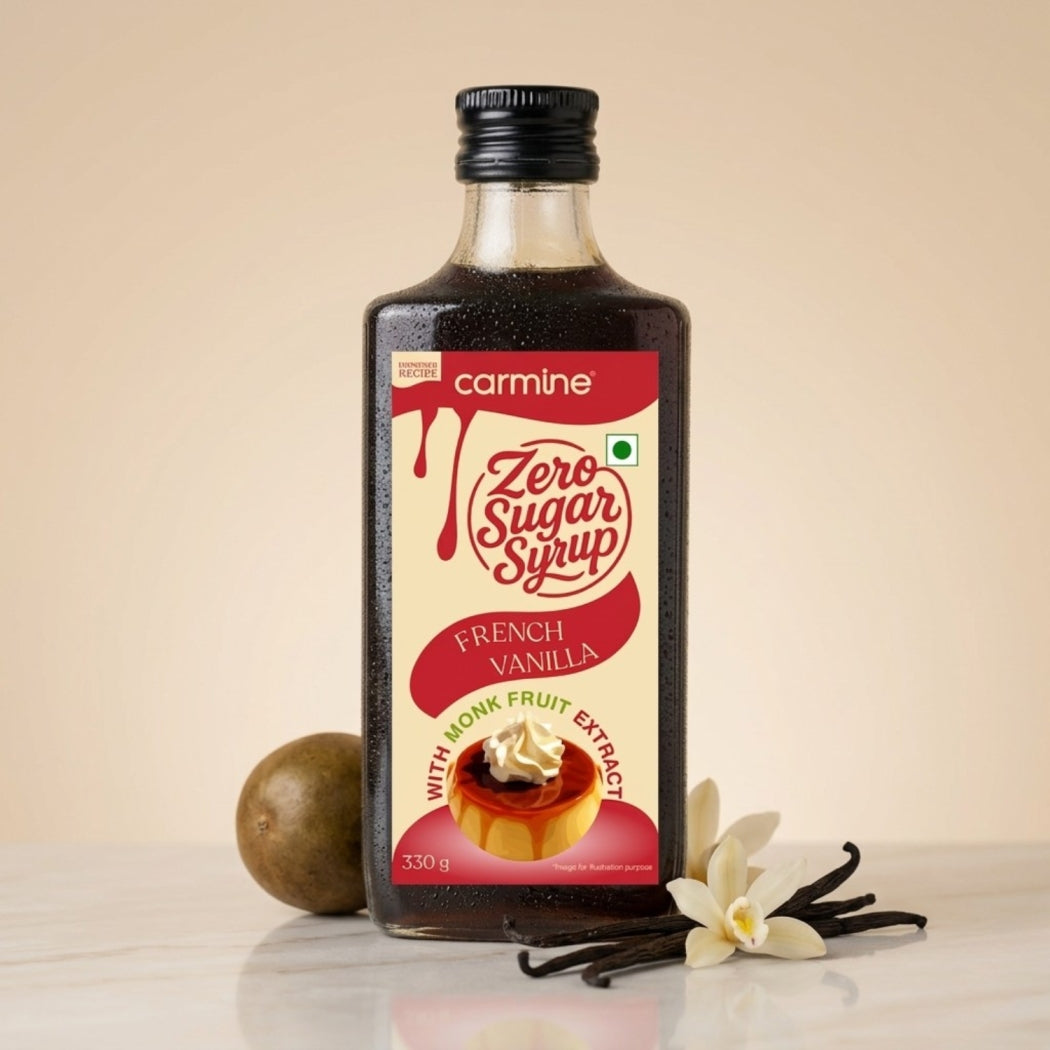 Zero Sugar Syrup - Natural, Plant-Based, Contains Monk Fruit Extract