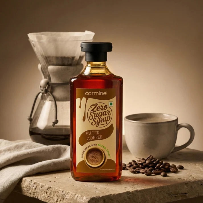 Zero Sugar Syrup - Natural, Plant-Based, Contains Monk Fruit Extract