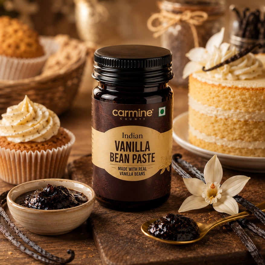 Zero Sugar Indian Vanilla Bean Paste | For Coffee & Milkshakes | 100 g