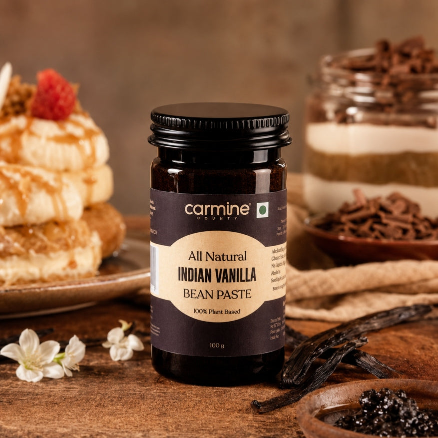 Zero Sugar Indian Vanilla Bean Paste | For Coffee & Milkshakes | 100 g