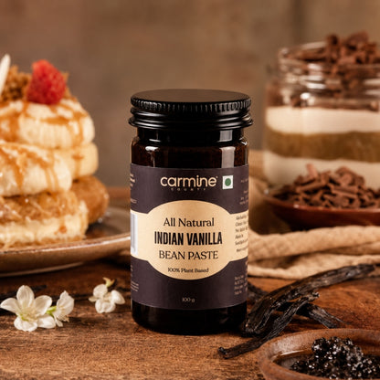 Zero Sugar Indian Vanilla Bean Paste | For Coffee & Milkshakes | 100 g