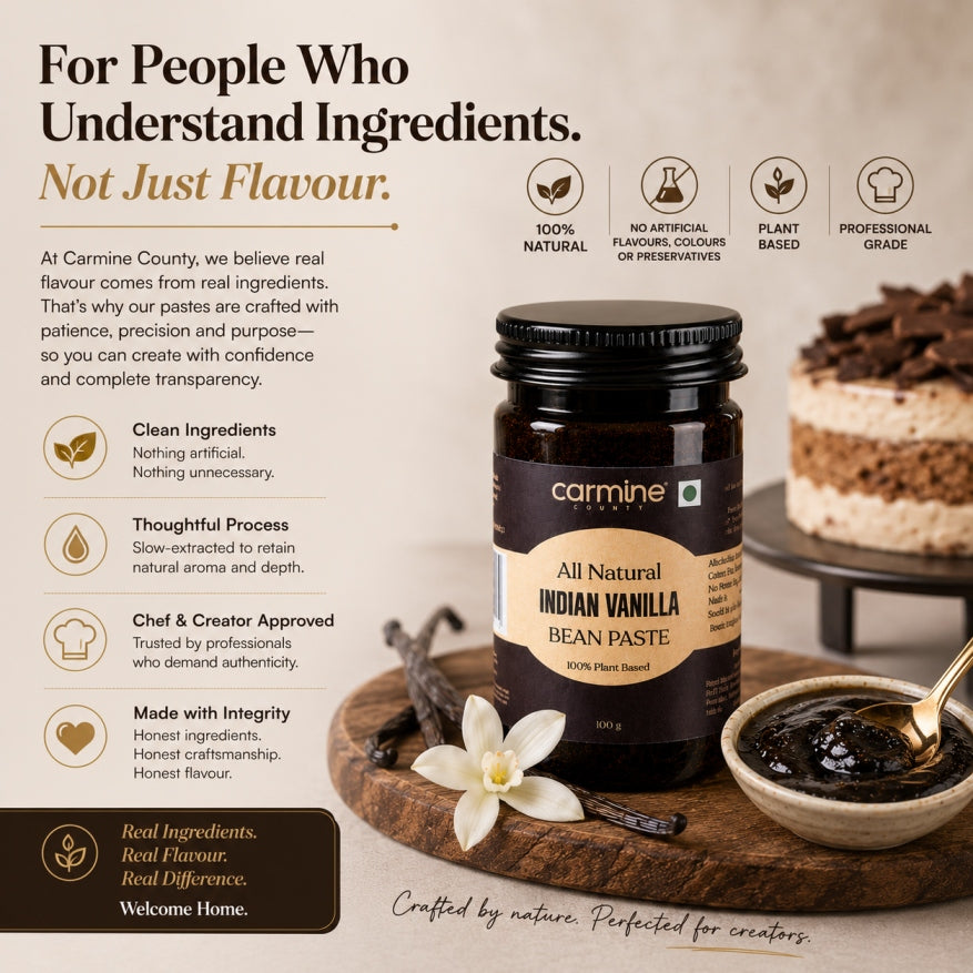 Zero Sugar Vanilla Paste Combo | Pack of 3 | For Coffee & Milkshakes | 100 g each