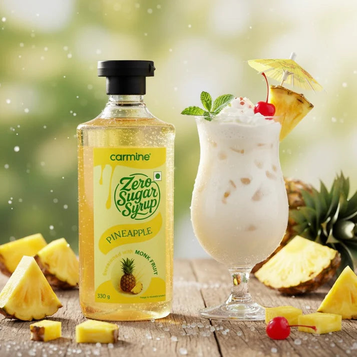 Zero Sugar Syrup - Natural, Plant-Based, Contains Monk Fruit Extract