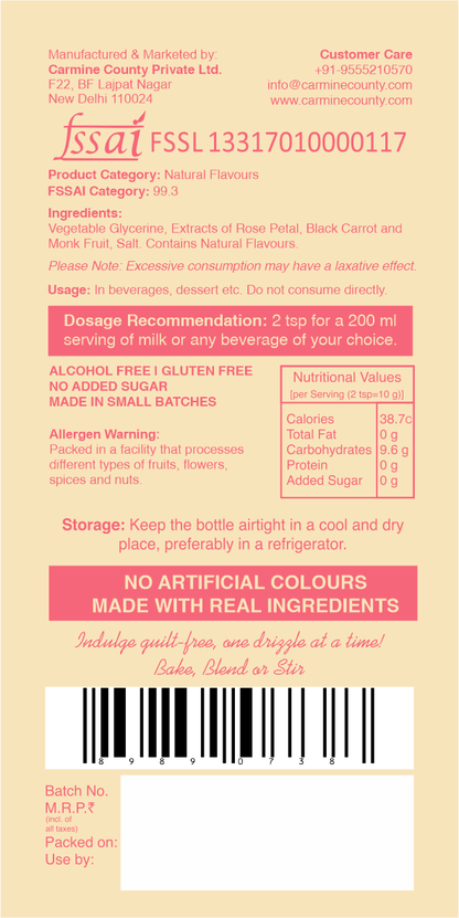 Zero Sugar Syrups | Desi Indulgence Box | Pack of 3 Flavours | 330 g each