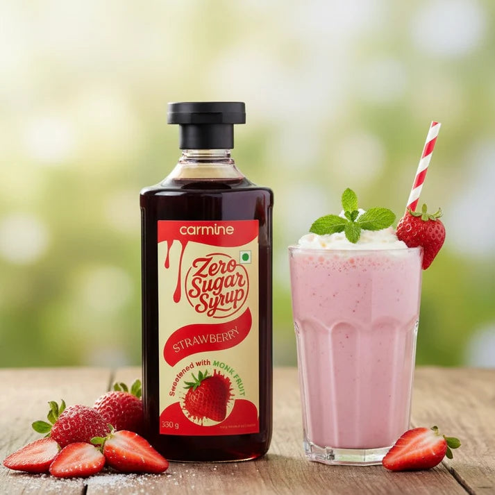Zero Sugar Syrup - Natural, Plant-Based, Contains Monk Fruit Extract
