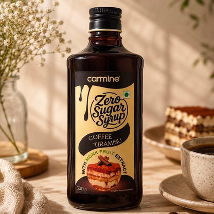 Zero Sugar Syrup - Natural, Plant-Based, Contains Monk Fruit Extract