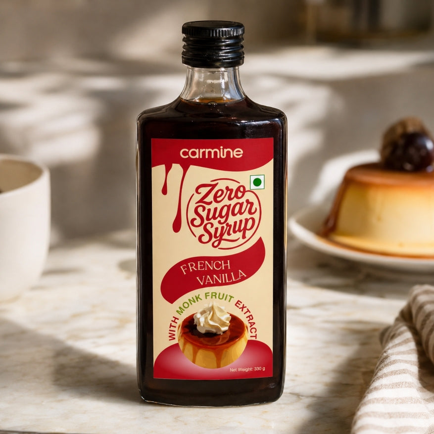 Zero Sugar Syrups | The OG Coffee Starter Pack | Pack of 3 Flavours | 330 g each