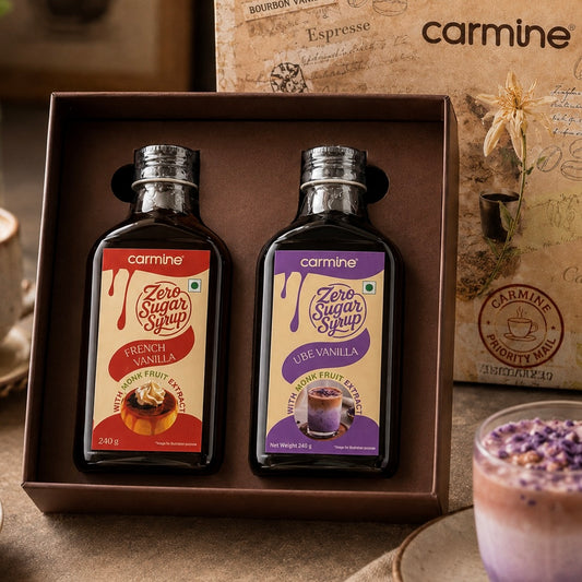 Zero Sugar Syrups Gift Pack | Ube Vanilla and French Vanilla | 240 g each