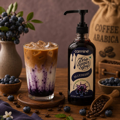 Zero Sugar Syrup - Natural, Plant-Based, Contains Monk Fruit Extract