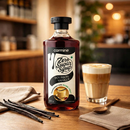 Zero Sugar Syrup - Natural, Plant-Based, Contains Monk Fruit Extract