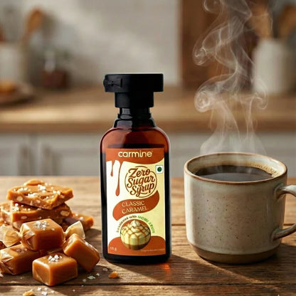 Zero Sugar Syrup - Natural, Plant-Based, Contains Monk Fruit Extract