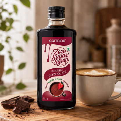 Zero Sugar Syrup - Natural, Plant-Based, Contains Monk Fruit Extract