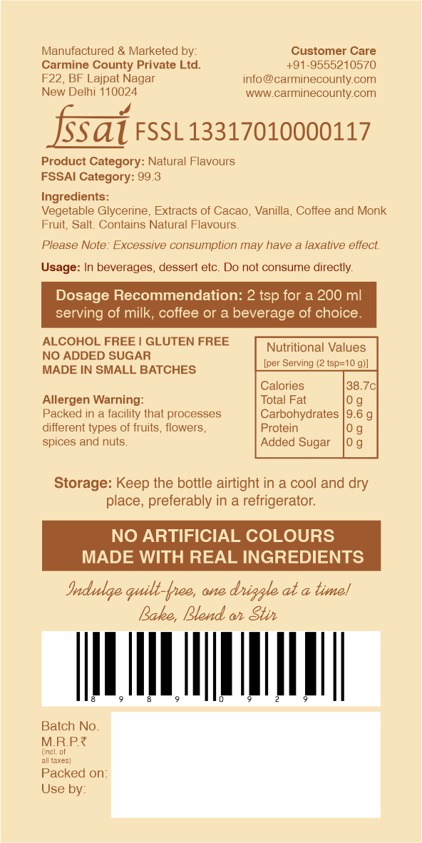 Zero Sugar Syrup - Pump Bottle - Natural, Plant-Based, Contains Monk Fruit Extract, 630 g
