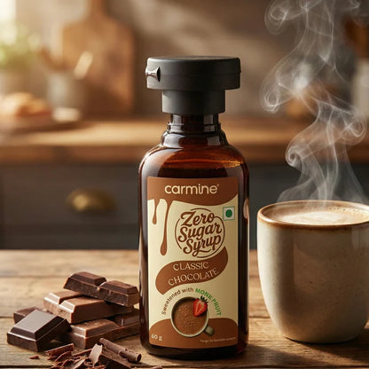 Zero Sugar Syrup - Natural, Plant-Based, Contains Monk Fruit Extract