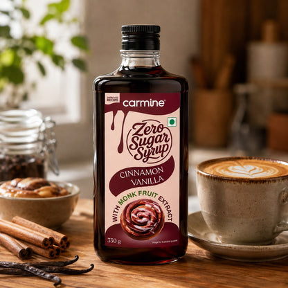 Zero Sugar Syrup - Natural, Plant-Based, Contains Monk Fruit Extract