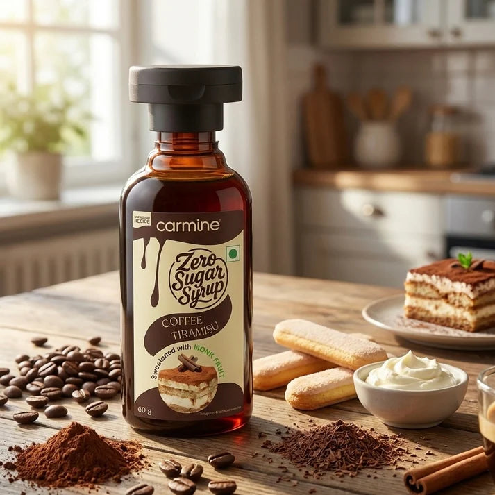 Zero Sugar Syrup - Natural, Plant-Based, Contains Monk Fruit Extract
