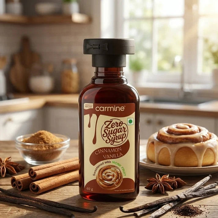 Zero Sugar Syrup - Natural, Plant-Based, Contains Monk Fruit Extract