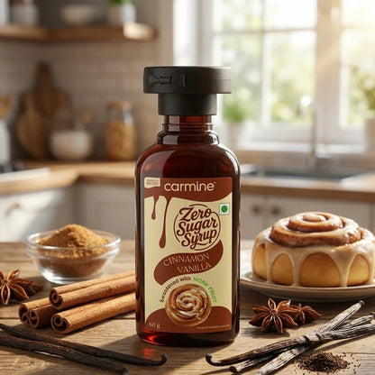Zero Sugar Syrup - Natural, Plant-Based, Contains Monk Fruit Extract