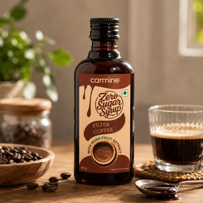 Zero Sugar Syrup - Natural, Plant-Based, Contains Monk Fruit Extract