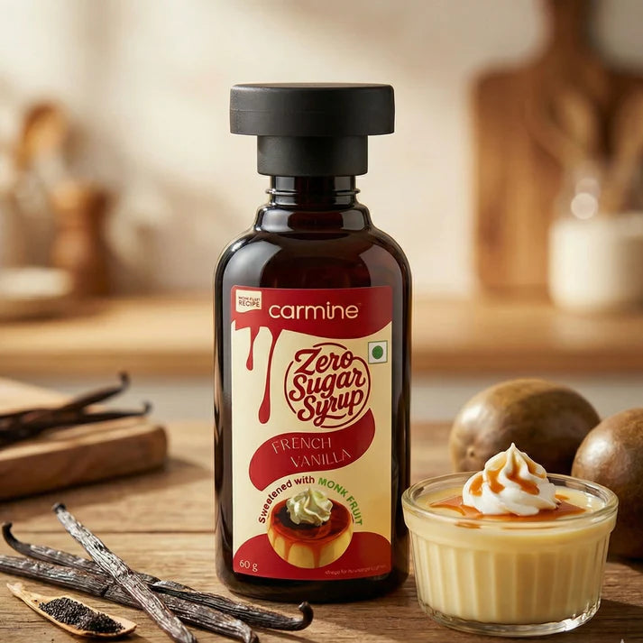 Zero Sugar Syrup - Natural, Plant-Based, Contains Monk Fruit Extract