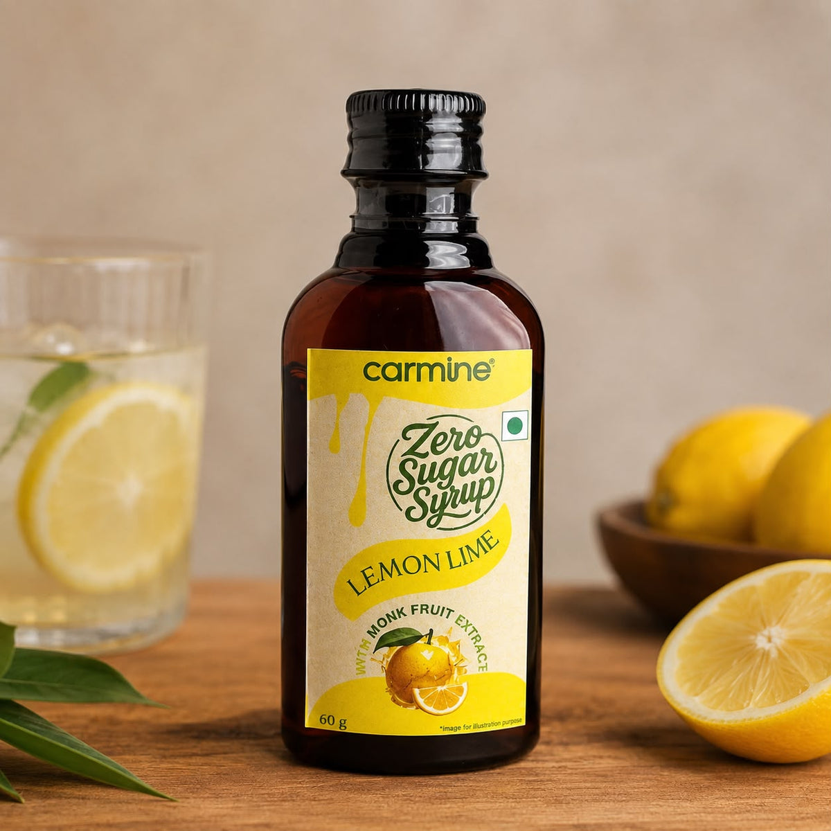 Zero Sugar Syrup - Natural, Plant-Based, Contains Monk Fruit Extract