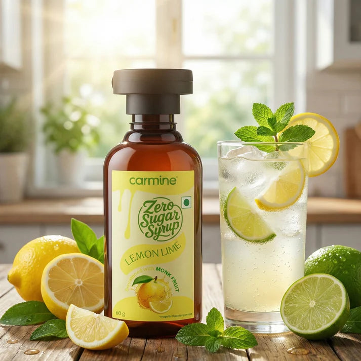 Zero Sugar Syrup - Natural, Plant-Based, Contains Monk Fruit Extract