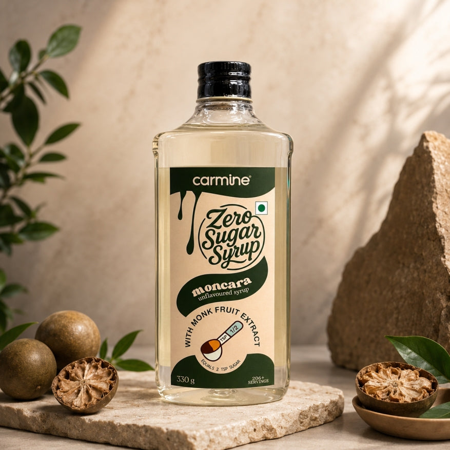 Zero Sugar Syrup | Unflavored | Powered by 100% Pure Monk Fruit | Low Calorie Sweetener | 5.8C per Serving