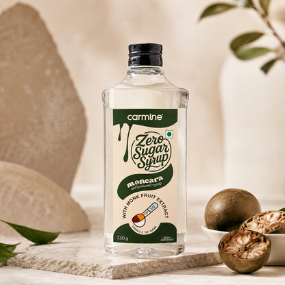Zero Sugar Syrup | Unflavored | Powered by 100% Pure Monk Fruit | Low Calorie Sweetener | 5.8C per Serving