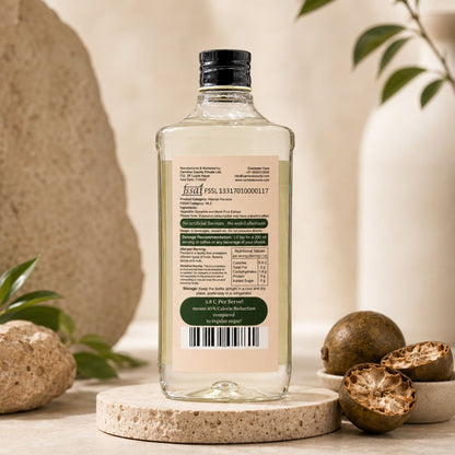 Zero Sugar Syrup | Unflavored | Powered by 100% Pure Monk Fruit | Low Calorie Sweetener | 5.8C per Serving