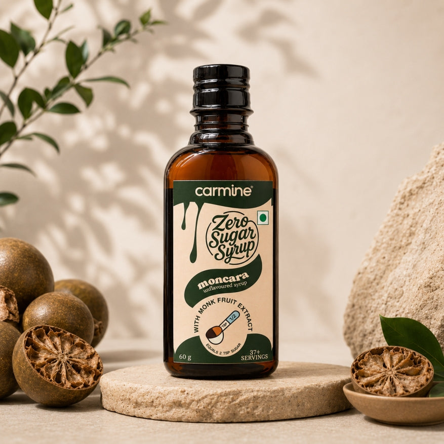 Zero Sugar Syrup | Unflavored | Powered by 100% Pure Monk Fruit | Low Calorie Sweetener | 5.8C per Serving