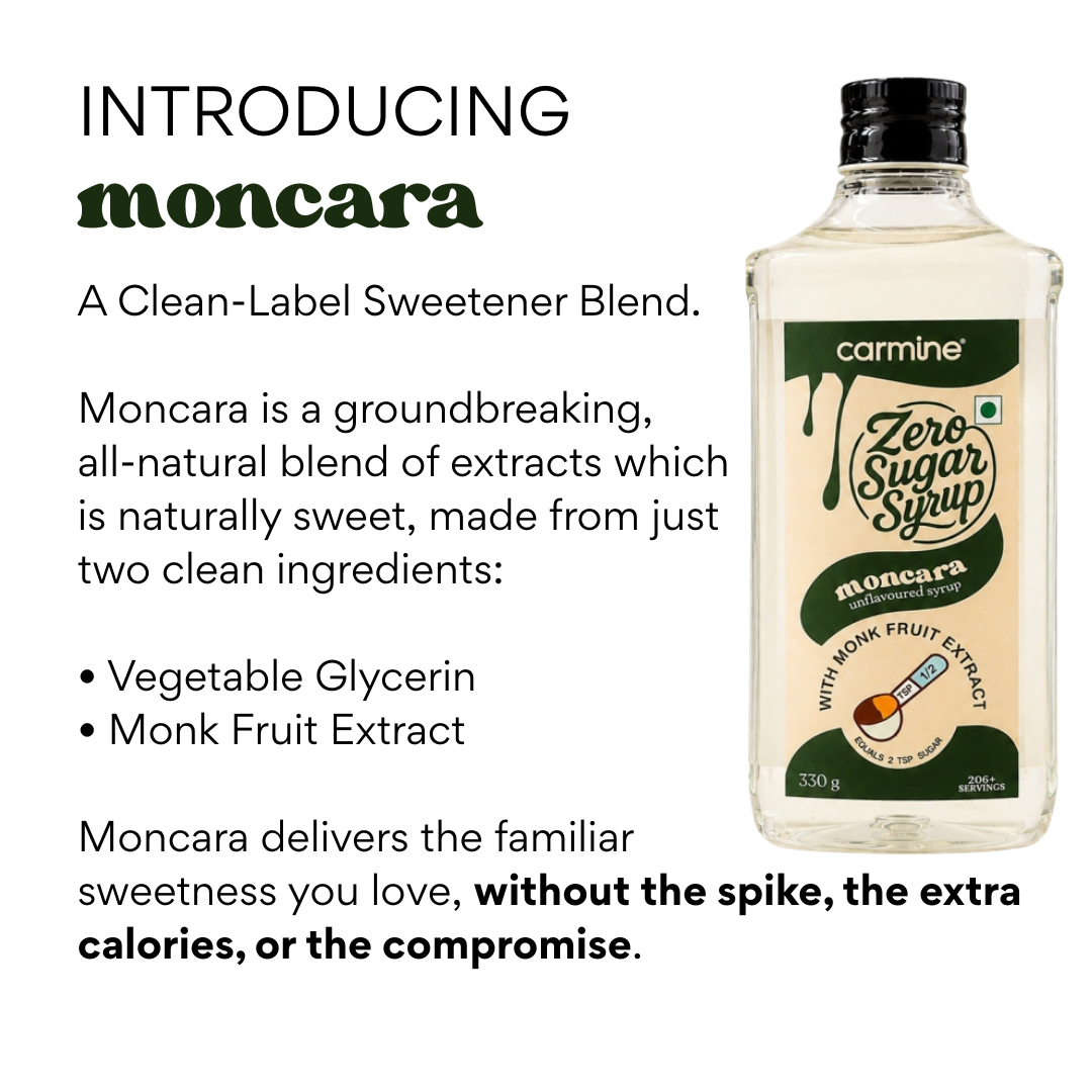 Zero Sugar Syrup | Unflavored | Powered by 100% Pure Monk Fruit | Low Calorie Sweetener | 5.8C per Serving