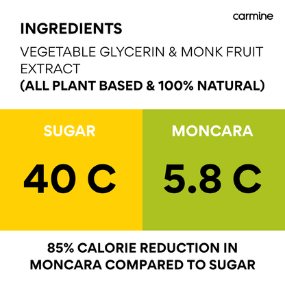 Zero Sugar Syrup | Unflavored | Powered by 100% Pure Monk Fruit | Low Calorie Sweetener | 5.8C per Serving