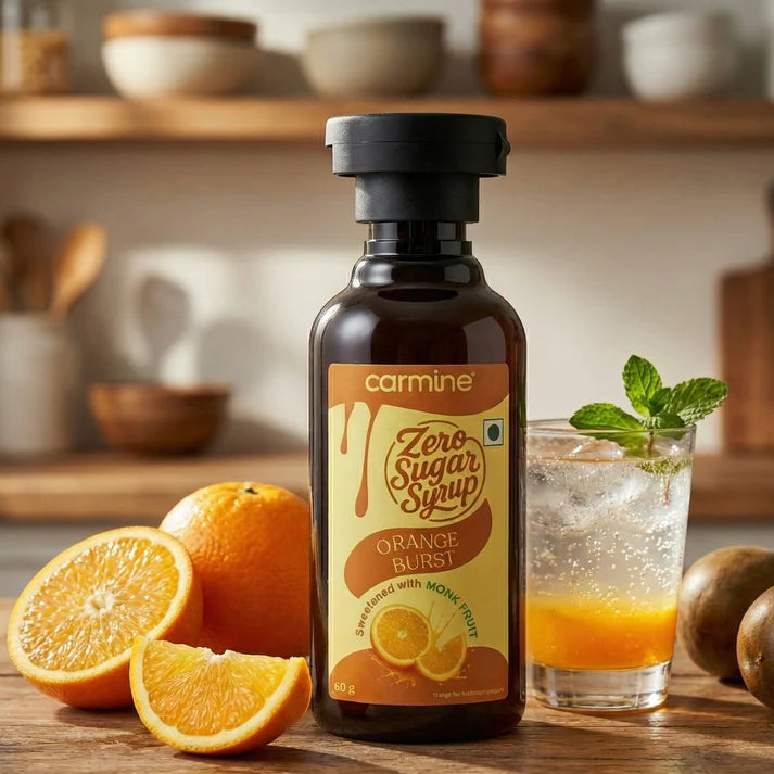 Zero Sugar Syrup - Natural, Plant-Based, Contains Monk Fruit Extract