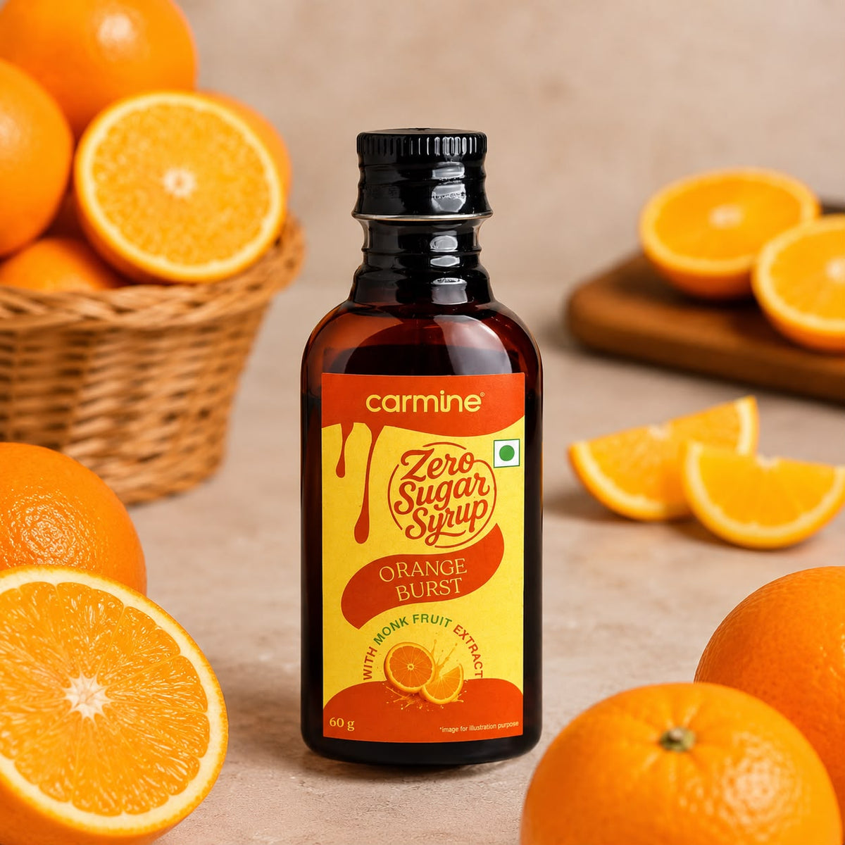 Zero Sugar Syrup - Natural, Plant-Based, Contains Monk Fruit Extract