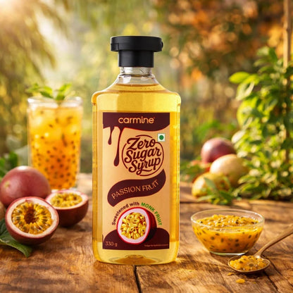 Zero Sugar Syrup - Natural, Plant-Based, Contains Monk Fruit Extract