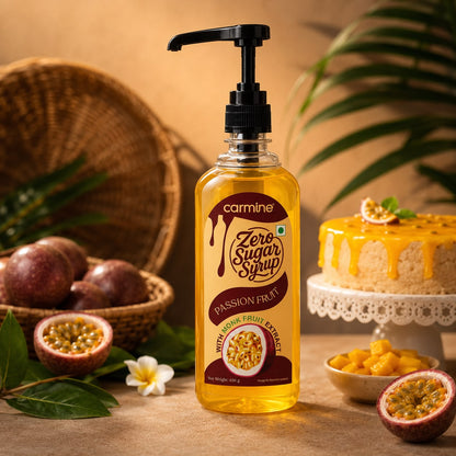 Zero Sugar Syrup - Natural, Plant-Based, Contains Monk Fruit Extract