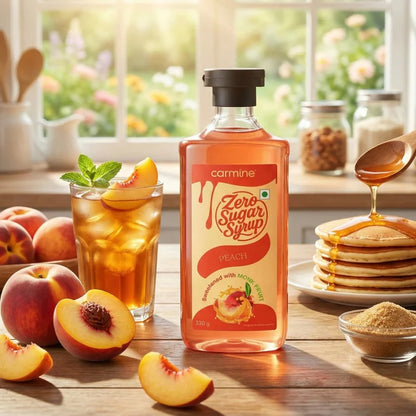 Zero Sugar Syrup - Natural, Plant-Based, Contains Monk Fruit Extract