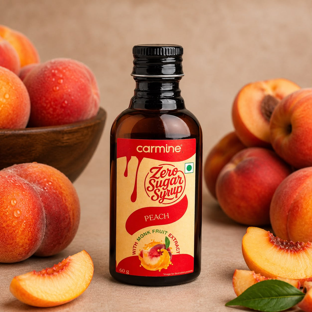 Zero Sugar Syrup - Natural, Plant-Based, Contains Monk Fruit Extract