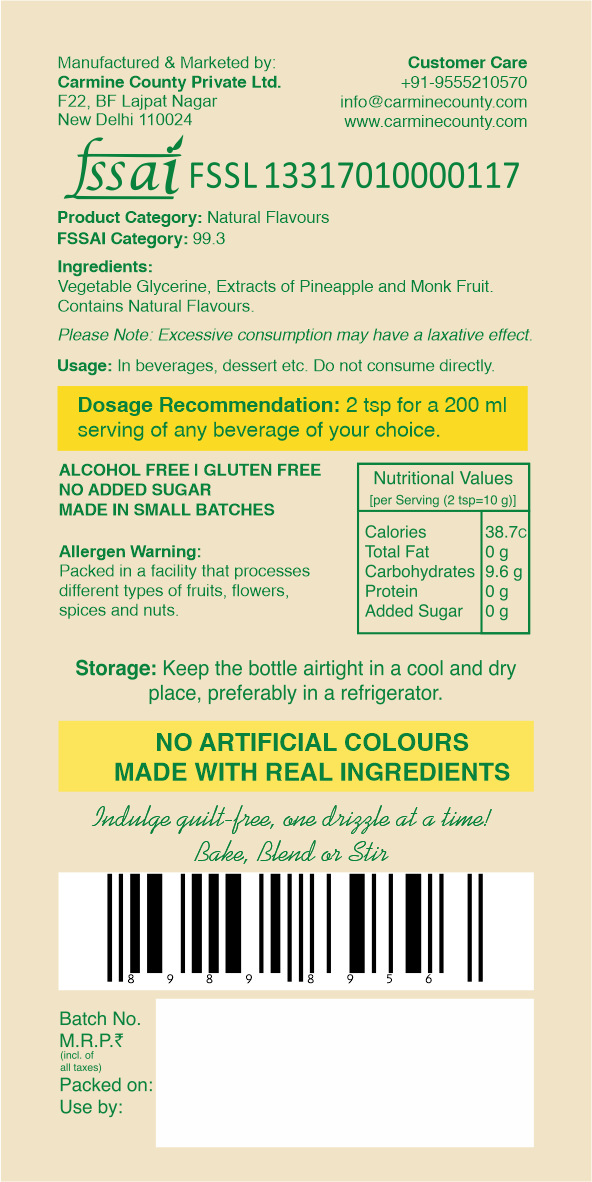 Zero Sugar Syrup - Pump Bottle - Natural, Plant-Based, Contains Monk Fruit Extract, 630 g