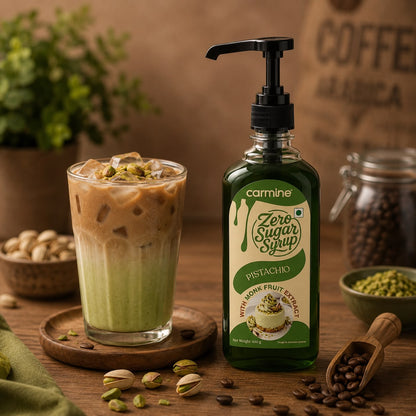 Zero Sugar Syrup - Natural, Plant-Based, Contains Monk Fruit Extract