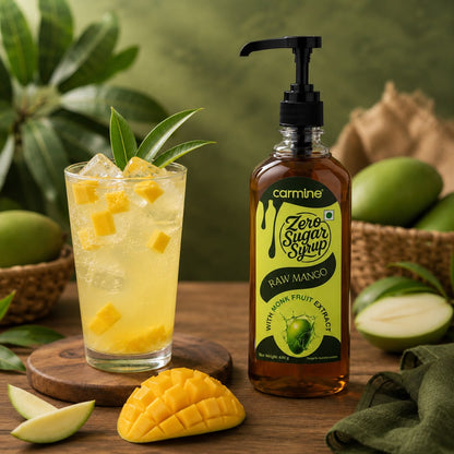 Zero Sugar Syrup - Natural, Plant-Based, Contains Monk Fruit Extract