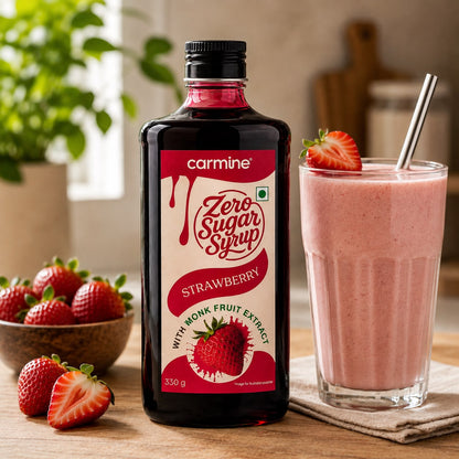 Zero Sugar Syrups | Berry Fusion Pack | Pack of 3 Flavours | 330 g each