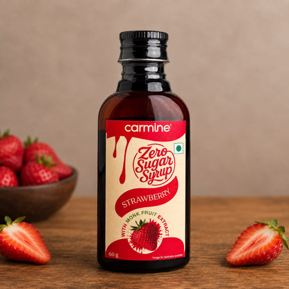 Zero Sugar Syrup - Natural, Plant-Based, Contains Monk Fruit Extract
