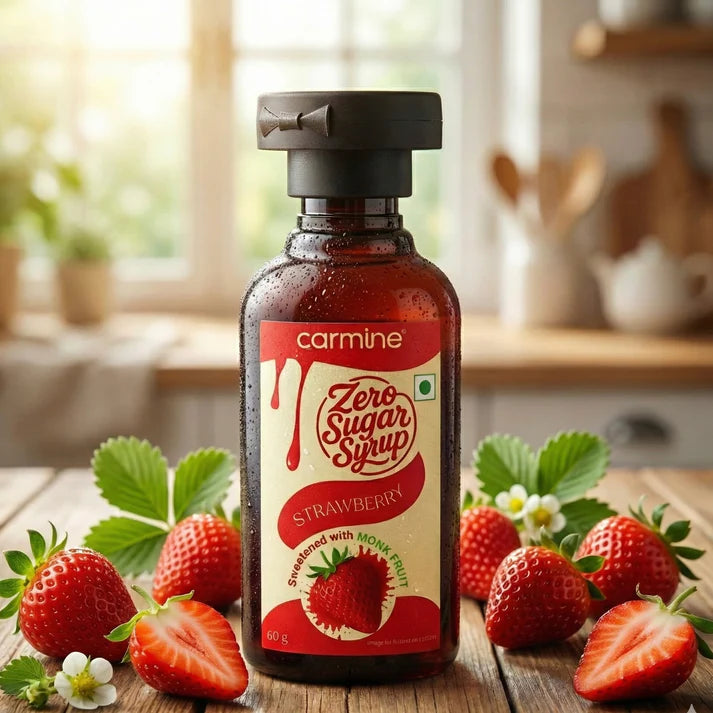 Zero Sugar Syrups | Fruit Punch | Pack of 7 Flavours | 60 g each