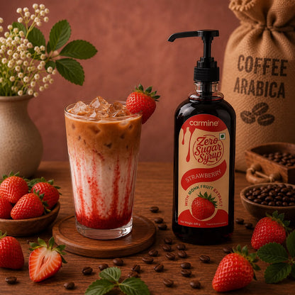 Zero Sugar Syrup - Natural, Plant-Based, Contains Monk Fruit Extract