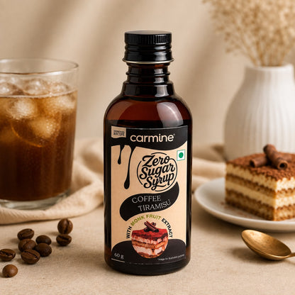 Zero Sugar Syrup - Natural, Plant-Based, Contains Monk Fruit Extract